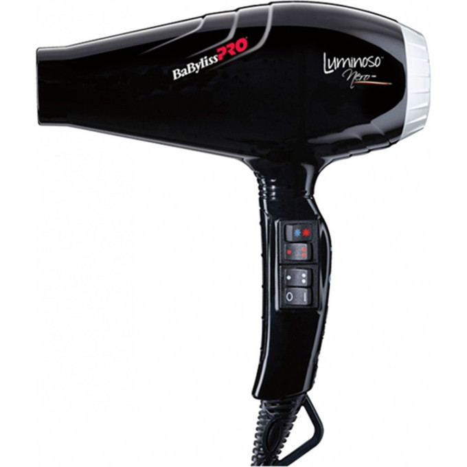 Фен BABYLISS PRO Luminoso+ Nero