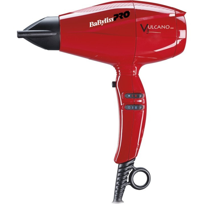 Фен BABYLISS PRO Vulcano V3 Red